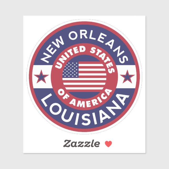 NEW ORLEANS, Louisiana Sticker (Sheet)