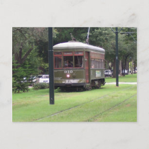 New Orleans, Louisiana Streetcar Postcard
