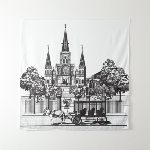 New Orleans Louisiana Tapestry
