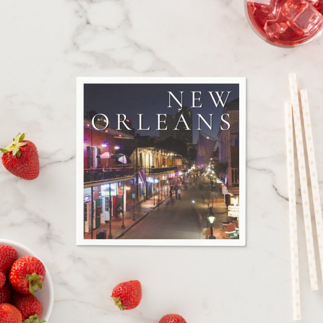 New Orleans, Louisiana | The French Quarter Napkins (Insitu)