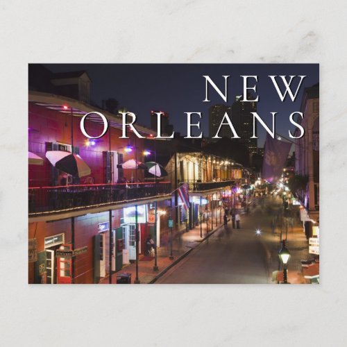 New Orleans Louisiana  The French Quarter Postcard