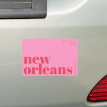 New Orleans Louisiana typography party