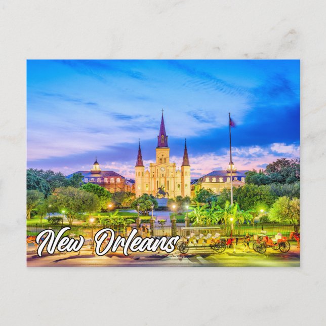 New Orleans, Louisiana, United States Postcard (Front)