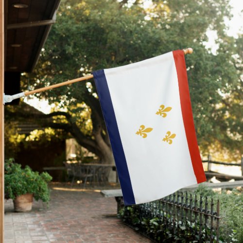 New Orleans Louisiana USA House Flag