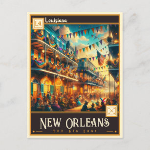 New Orleans, Louisiana    Vintage Postcard