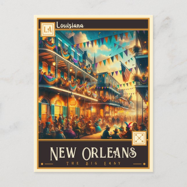 New Orleans, Louisiana  | Vintage Postcard (Front)