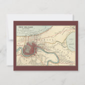 New Orleans Map 1900 (Front)