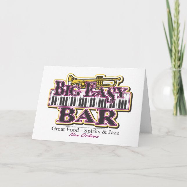 New Orleans Mardi Gras Card (Front)