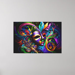 New Orleans, Mardi Gras, Fat Tuesday, NOLA Canvas Print