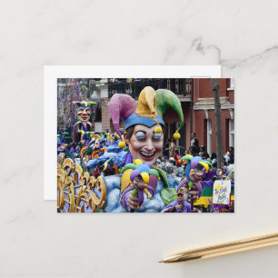 New Orleans Mardi Gras Postcard