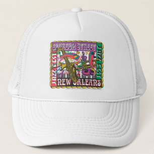New Orleans Mardi Gras Trucker Hat