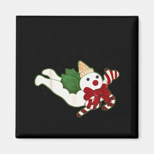 New Orleans Mr Bingle Christmas Tradition Snowmen Magnet