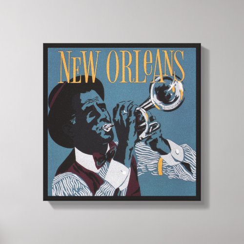New Orleans Music canvas print