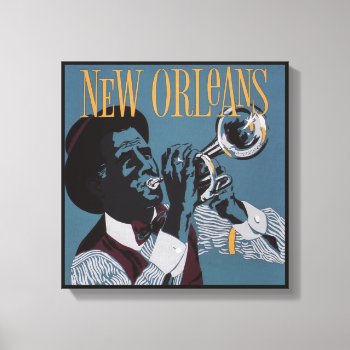 New Orleans Music Canvas Print by PizzaRiia at Zazzle