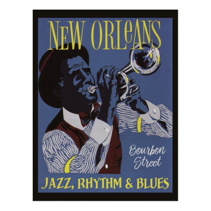 New Orleans Music postcard | Zazzle.com