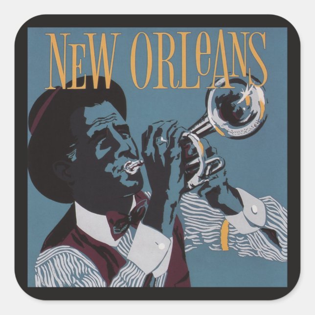 New Orleans Music stickers (Front)