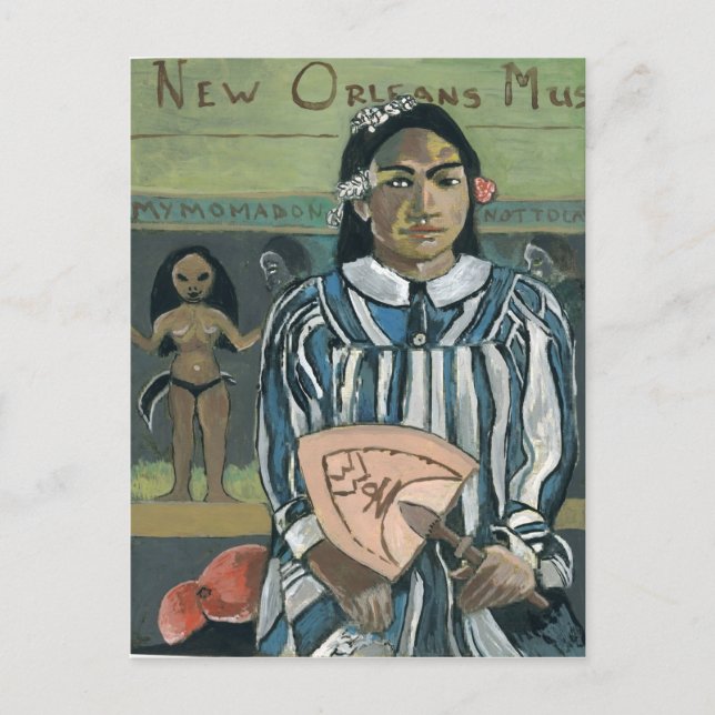 New Orleans Music, WWOZ Fan Postcard (Front)