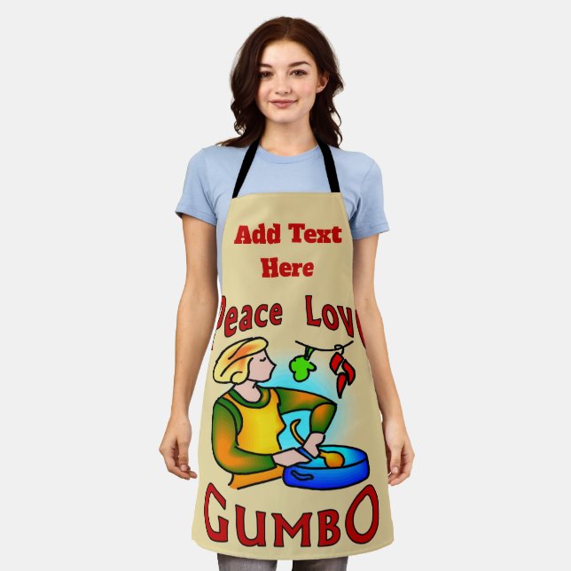 New Orleans Neighborhoods, add text, Apron (Worn)