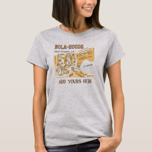 New Orleans Neighborhoods Map, NOLA_HOODS T-Shirt