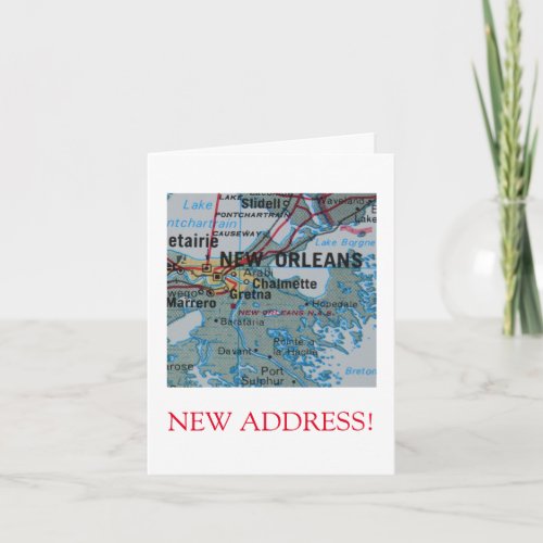 New Orleans New Address announcement