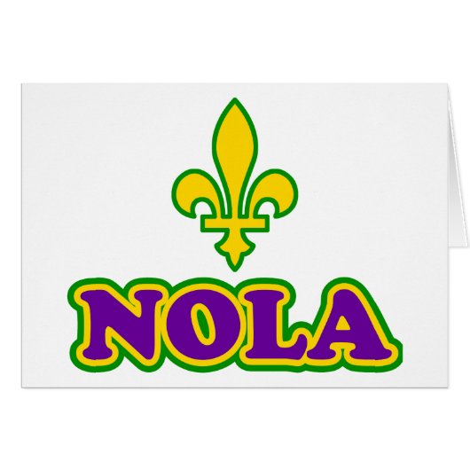 New Orleans NOLA Cards (Front Horizontal)