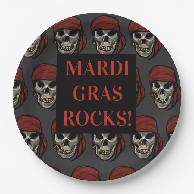 NEW ORLEANS PAPER PLATES (Front)