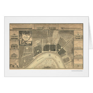 New Orleans Plan Map 1815
