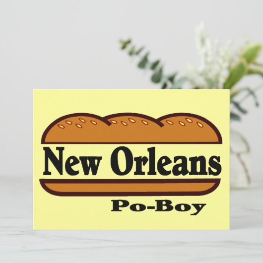 New Orleans Po Boy (Standing Front)