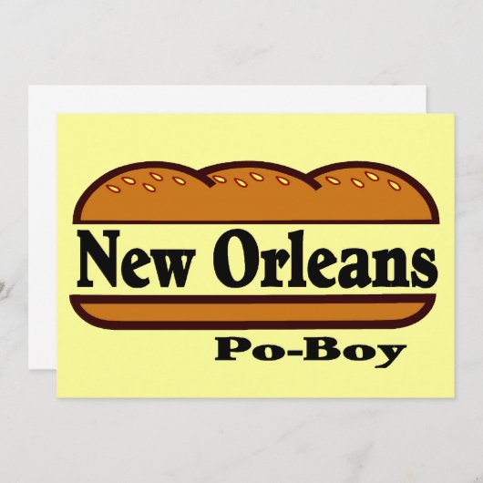 New Orleans Po Boy (Front/Back)