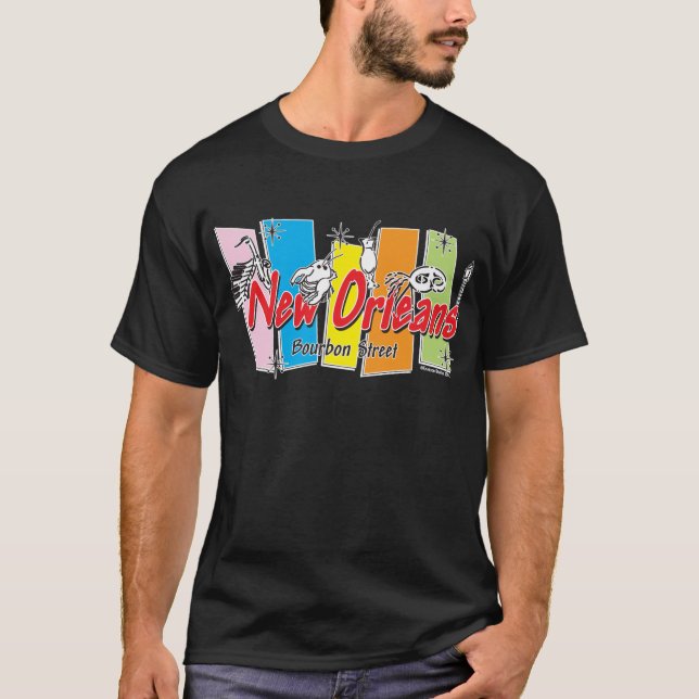 New-Orleans-Retro T-Shirt (Front)