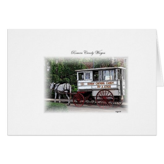 New Orleans Roman Candy Wagon Cards (Front Horizontal)