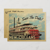 New Orleans Save The Date Vintage Postcards (Front/Back)