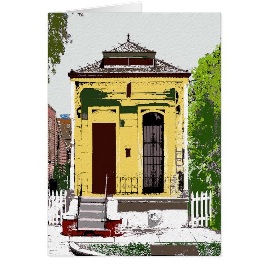 New Orleans Shot Gun Home Cards (Front)