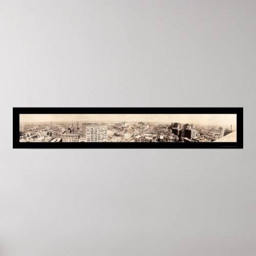 New Orleans Skyline Photo 1919 Poster