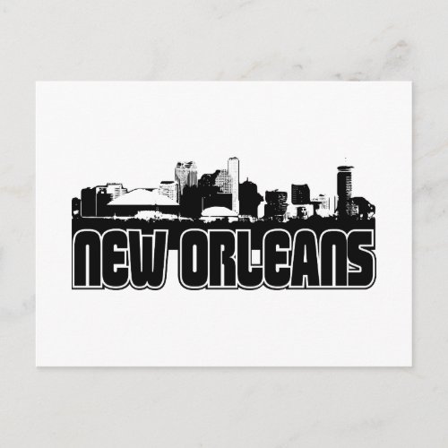 New Orleans Skyline Postcard