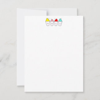 New Orleans Snowballs Note Card