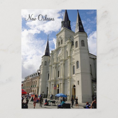 New Orleans St Louis Cathedral Post Card