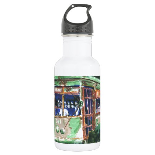 New Orleans Street Car Water Bottle