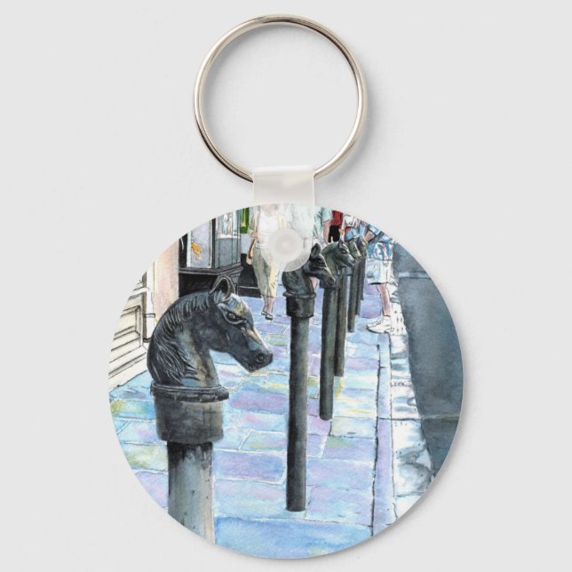 New Orleans Street Keychain (Front)