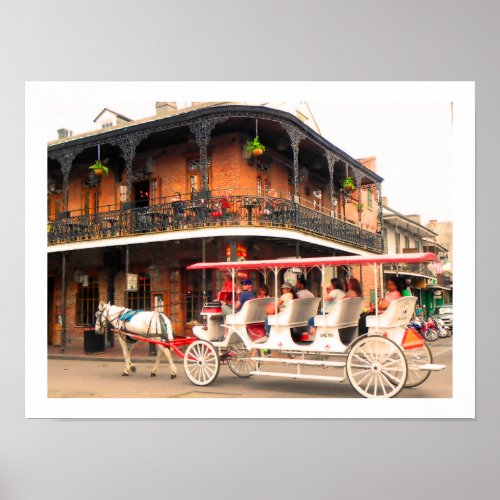 New Orleans Street Scene _ Poster