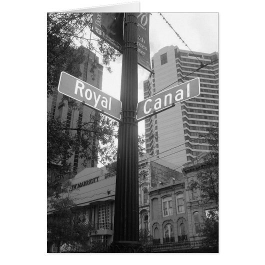 New Orleans Street Sign Cards (Front)