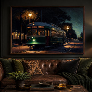New Orleans Streetcar Gallery Wrap