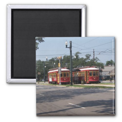 New Orleans Streetcar Magnet
