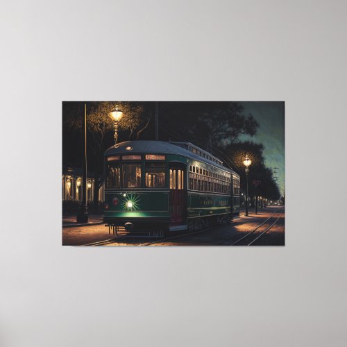 New Orleans Streetcar New Orleans NOLA Canvas Print