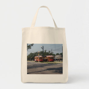 New Orleans Streetcar Tote Bag
