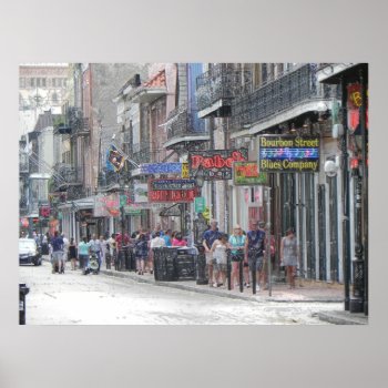 New Orleans Strolling Poster by ImpressImages at Zazzle