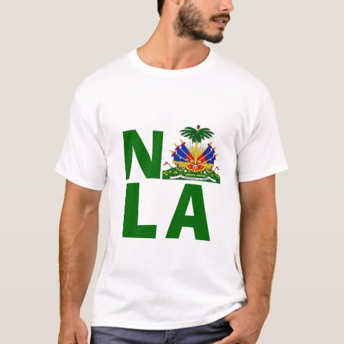 NEW ORLEANS SUPPORTS HAITI T_Shirt