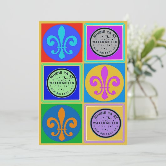 New Orleans Symbols (Standing Front)