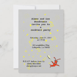 New Orleans themed Party Invitation | Zazzle