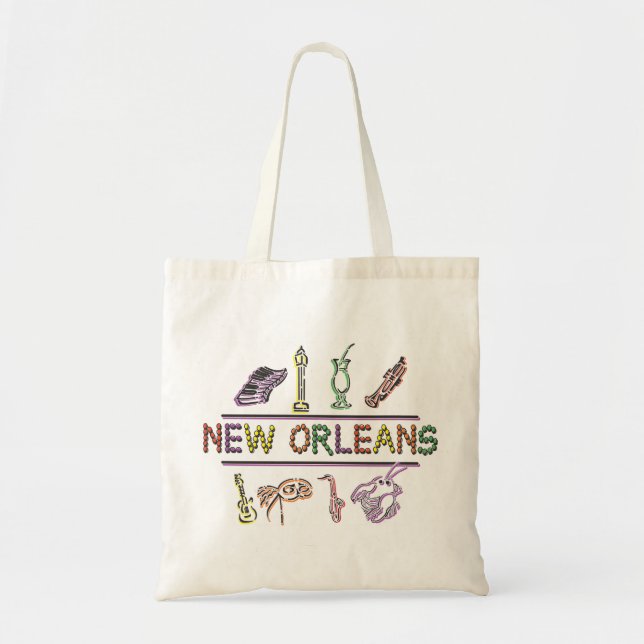 New Orleans Tote Bag (Front)